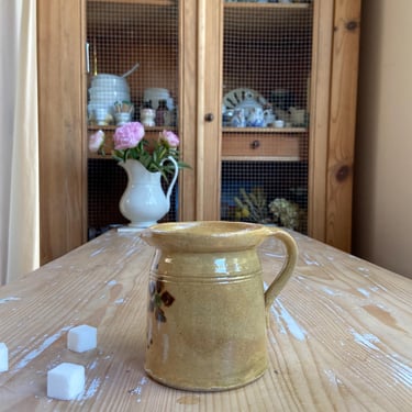 Beautiful rare find vintage French Provençal pitcher, creamer 