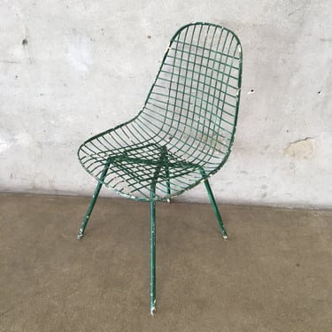Early Eames DKR Wire Mesh Chair by Herman Miller