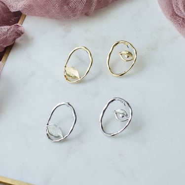 Picasso face earrings, gold and silver eye and lip earrings, irregular modern earrings, gift for her 