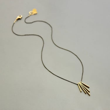 Delicate Brass Necklace