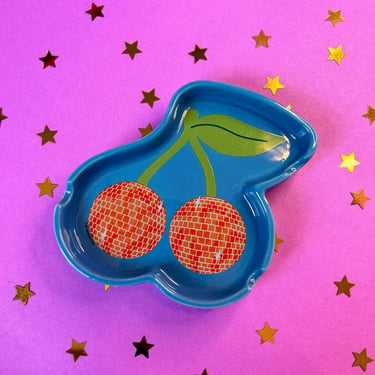 Disco Cherry Ceramic Ashtray