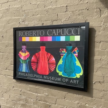 Roberto Capucci Philadelphia Museum Of Art Poster