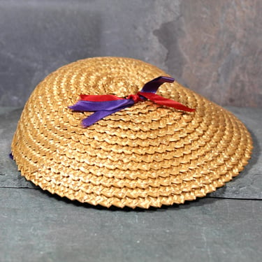 Vintage Doll Hat | Woven Doll Sun Hat | Straw Doll Sun Hat | Bixley Shop 