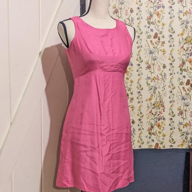 Cute Vintage Pink Mini Dress XOXO 