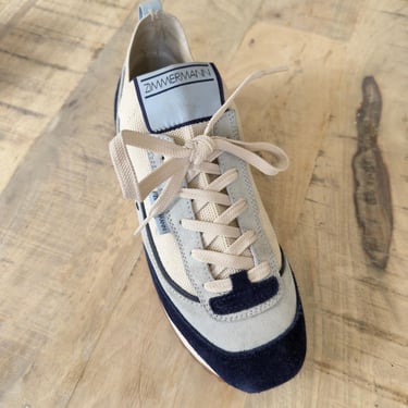 Zimmerman Retro Suede Sneakers Size 39 Low Top Women’s Footwear 