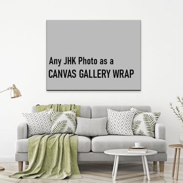 Canvas Gallery Wrap of Any JHK Photography Print, Canvas Print Different Sizes, Original Custom Ready to Hang Wall Art Photo, Custom Canvas 