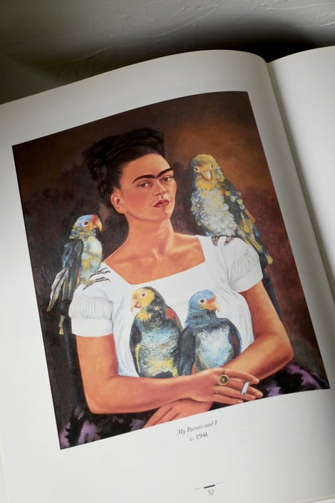 1990 Frida Kahlo Coffee Table Book