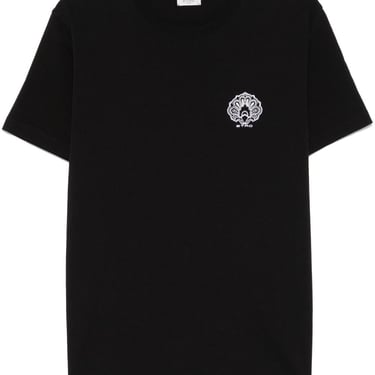 Etro Men Logo-Print Cotton T-Shirt