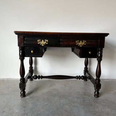 Antique Widdicomb Solid Mahogany Desk 