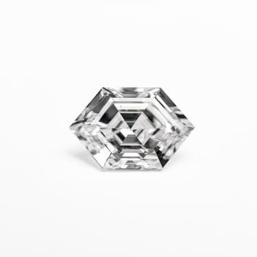 1.00ct 8.26x5.43x3.42mm SI1 F Hexagon Step Cut ???????? 26243-01