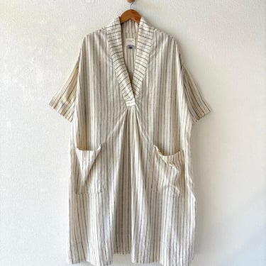 SUNJA LINK HEMP COTTON DRESS SIZE MEDIUM