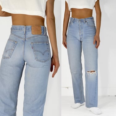 Levi's 501 Vintage Denim Jeans, 28” 