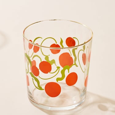 Cherry Bounce 12.5 Ounce Glass Tumbler