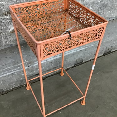 Salmon Pink Plant Stand (Seattle)