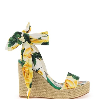Dolce &amp; Gabbana Lolita Wedge Sandals Women