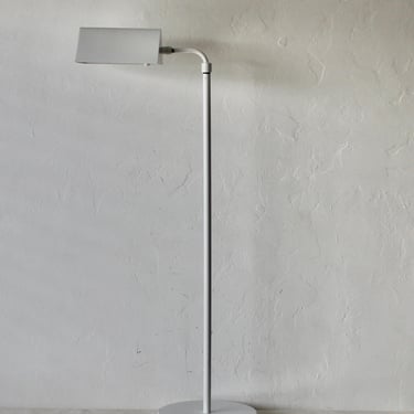 Vintage BOYD Lighting Classic Phamacy Task Telescoping Floor Lamp in White 