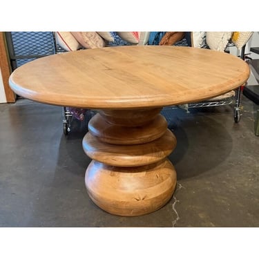 Round Wooden Table