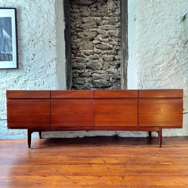 Mid century credenza Danish modern teak credenza Kofod Larsen model 66 for farup mobilfabrik danish media console 