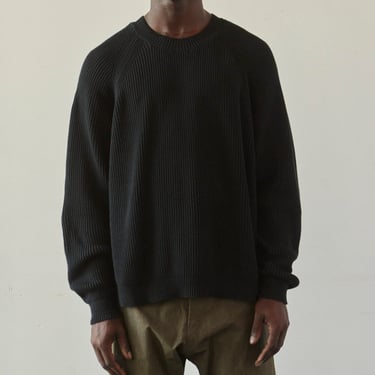 O-Project Raglan Sweater, Black