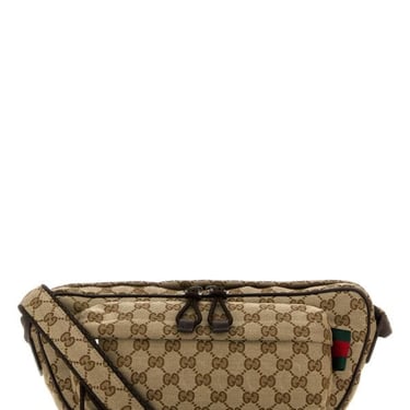 Gucci Men Original Gg Fabric Crossbody Bag