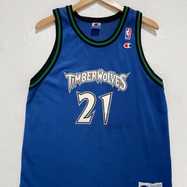 Vintage Minnesota Timberwolves Kevin Garnett #21 Sz. (Y) XL