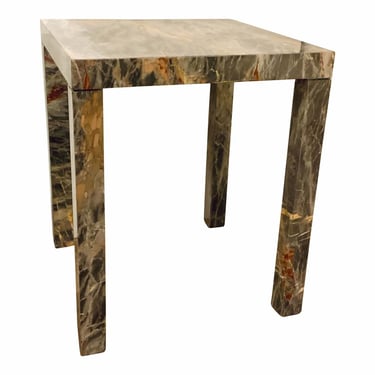 Baker Luxe Collection Modern Marble Serena Side Table