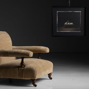 Howard & Sons Armchair in Pierre Frey Fabric