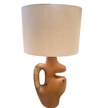 Earth Toned Abstract Table Lamp