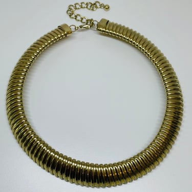 1980’s Gold Wide Segmented Collar