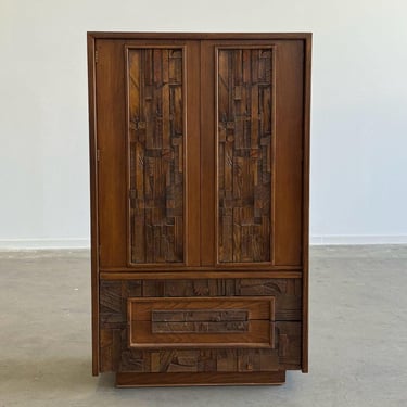 Brutalist Armoire by Lane 