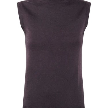 Sportmax Women Sleeveless Turtle-Neck Sweater