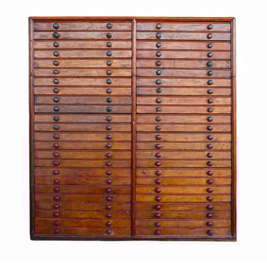 Bead Board Multi Drawer Cabinet