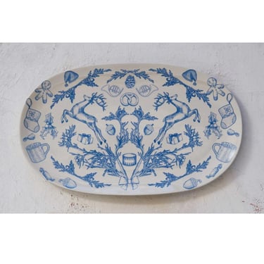 CCO Timeless Holiday Stoneware Platter