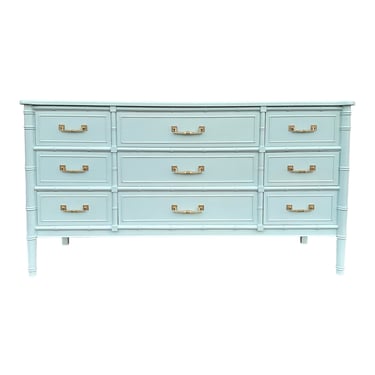 Moscow Midnight Blue And Gold Dresser | The Wood Knot - Concord, CA | ATTIC