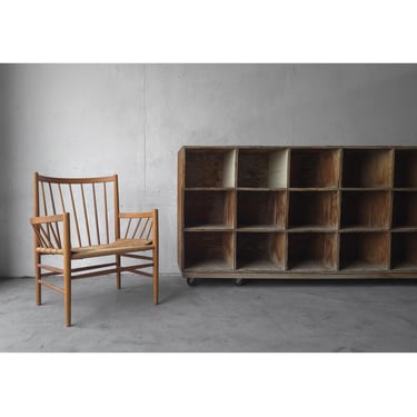 Wabi Sabi Pigeon Hole 18 Cubby Vintage Workshop Cabinet 