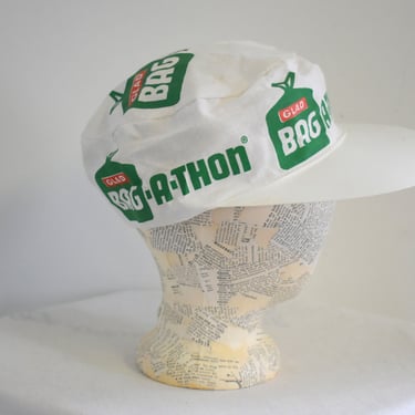 1980s Glad Bag-a-thon Advertising Cap 