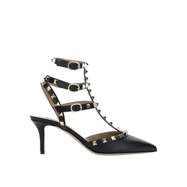 Valentino Garavani Rockstud 65 Leather Pumps Women