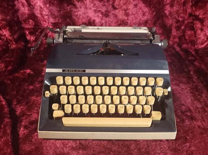 Rare Vintage Adler J5 Typewriter deals