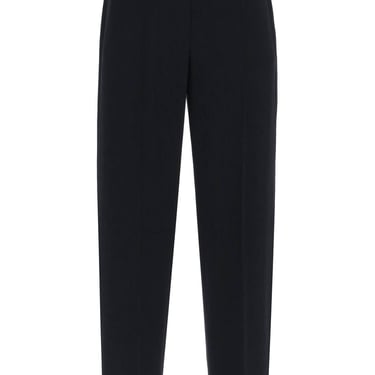 Alexander Mcqueen Fluid Crepe Trousers Women