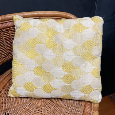 Vintage Cute Hand Crafted MCM Accent Pillow Mid-Century Mod 