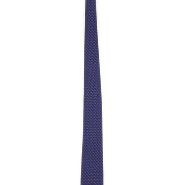 Ferragamo Men Tie With Logo Print