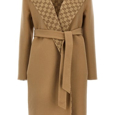 Gucci Women 'Gg' Reverisable Coat