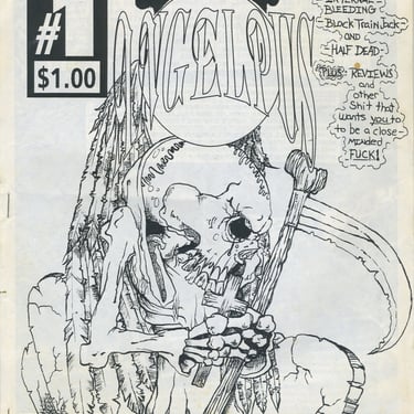 Vintage Angel Pus "Hardcore & Metal" NY Fanzine Issue #1