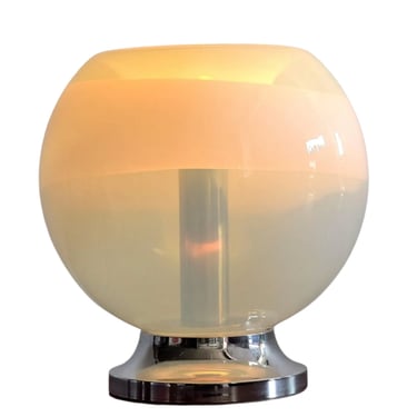 Murano Hand-Blown Glass Table Lamp by Mazzega
