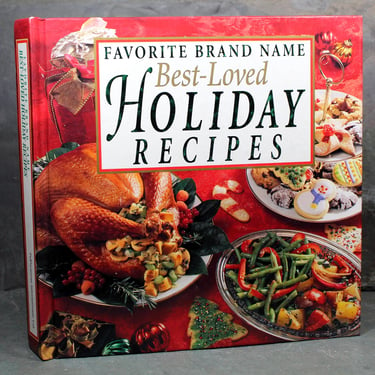 Favorite Brand Name Best Loved Holiday Recipes - 1999 Cookbook Featuring Brands from Kraft, Dole, & More | Bixley Shop 