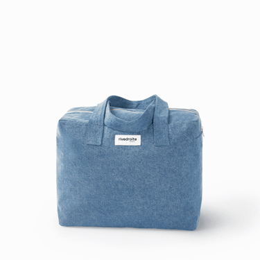 Célestins bag, stone washed denim