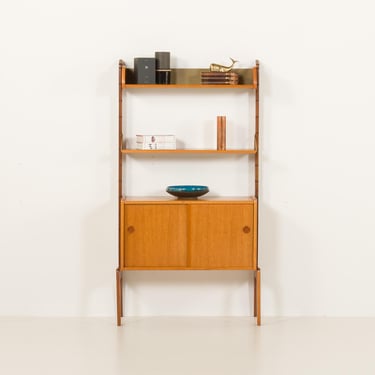 Small Scandinavian free-standing wall unit Ergo by John Texmon, Norway 1960s 