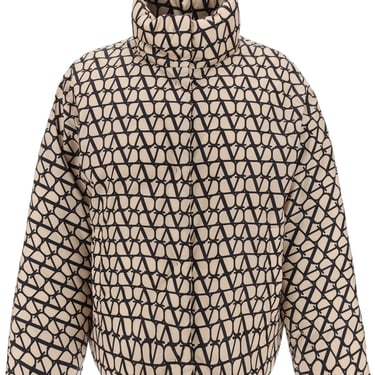 Valentino Garavani Toile Iconographe Oversized Puffer Jacket Women