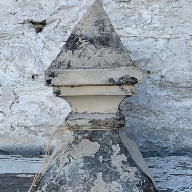 French Galvanized Finial