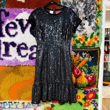 black boat neck midi dress Oscar de la Renta Abstract Butterfly Faille Dress  Runway Catalog